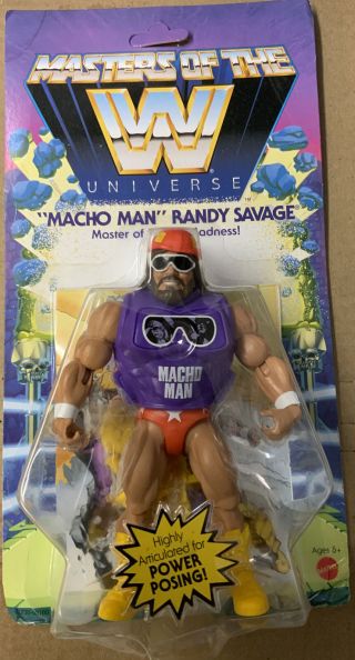 ✅ Masters Of The Wwe Universe Macho Man Randy Savage Series 2 Figure Mattel