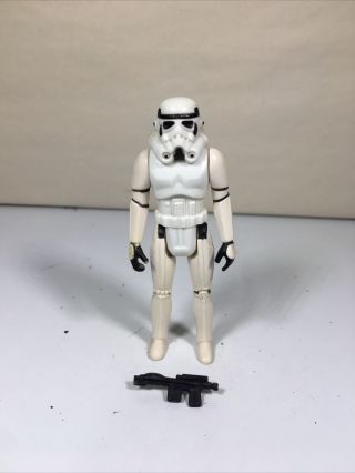 Vintage Star Wars Imperial Stormtrooper Complete 1977 3 Line Hk Coo Kenner