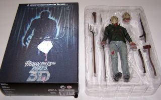 Neca Friday The 13th Part Iii Jason Voorhees 3d Ultimate 7 " Action Figure Doll