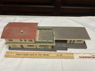 Vintage Faller Ho Scale Model Train Station 1:87 Scale
