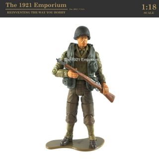 ☆ 1:18 21st Century Toys Ultimate Soldier Wwii D - Day Us Army Infantry Soldier