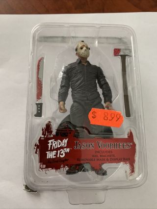 Mezco Cinema Of Fear 3 3/4 Inch 3.  75 " Jason Voorhees Friday The 13th S09