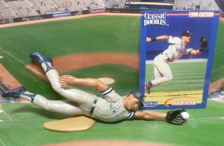 1998 Derek Jeter - Starting Lineup Classic Doubles Figure & Card - Ny Yankees
