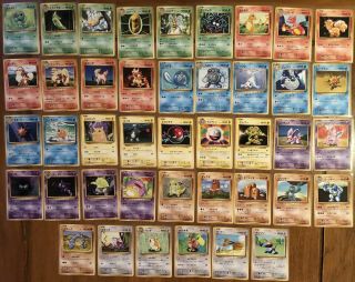 Complete Set 2016 Pokemon Japanese 20th Anniversary Cp6 1st Ed 42 Nm/m Cards