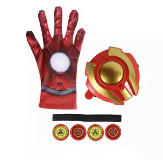Heroes SpiderMan Batman Hulk Captain America Gloves Wrist Launcher Toys 2