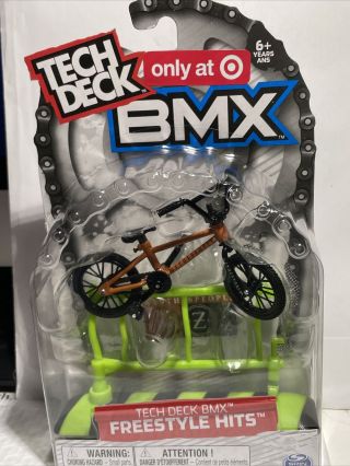 Target Exclusive Tech Deck Bmx Freestyle Finger Bike - Wethepeople - Brown/black