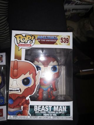 Beast Man 539 Masters Of The Universe Funko Pop