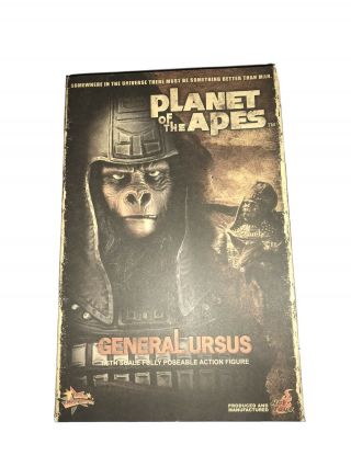 Hot Toys 1/6 Scale Planet Of The Apes General Ursus