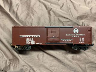 O Gauge Williams Pennsylvania Railway Express Agency Box Car 2340