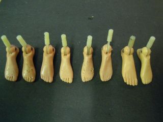 Vintage Action Man Selection Of Feet