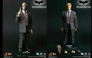 Hot Toys Batman The Dark Knight Movie Two - Face /Harvey Dent sideshow OOP 2