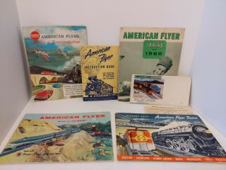 1950s 1960s Gilbert American Flyer Model Train Car Plane Catalogs Price