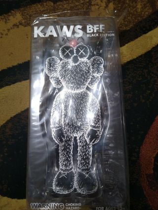 Kaws Bff Open Edition Black Vinyl Figure In Hand Ready To Ship