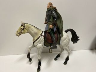 Lord Of The Rings Toybiz Deluxe Horse And Rider Set No Complete
