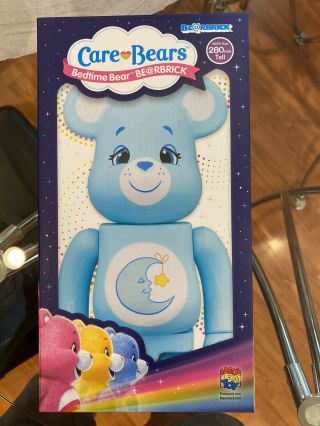 Medicom Be@rbrick America Greeting Care Bears Bedtime Bear 400 Bearbrick
