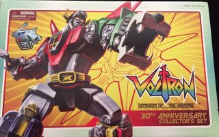 Voltron Defender Of The Universe 30th Anniversary Collector 