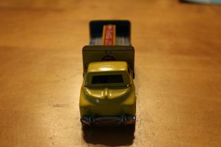 Vintage 1950 ' s Japan Coca Cola Delivery truck Tin Toy Friction HAJI 3