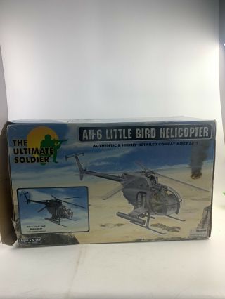 The Ultimate Soldier Ah - 6 Little Bird Helicopter 1999 21st Century Toys Inc - B284