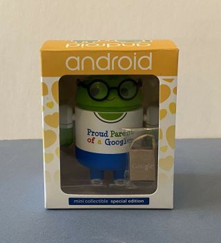 Android Mini Figure Rare Google Edition Ge " Proud Parent " Andrew Bell Dyzplastic