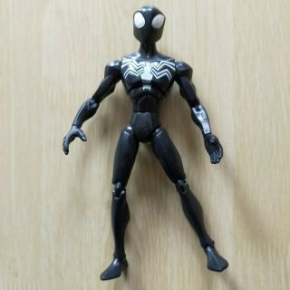 Marvel Legends Animated Spider Man 6 Inch Action Figure 2008 Hasbro Black Suit