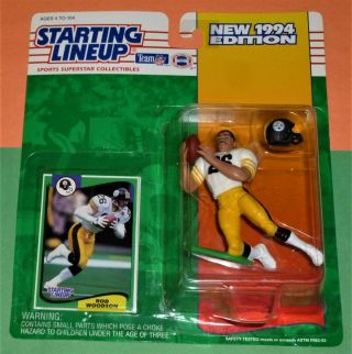 1994 Rod Woodson Pittsburgh Steelers 26 Nm/mint Free_s/h Final Starting Lineup