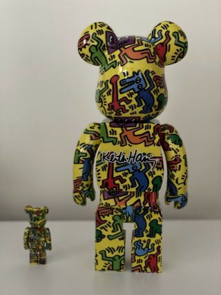 Bearbrick Keith Haring 5 100 400