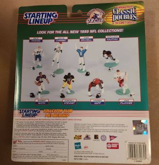 1999 2000 Starting Lineup Classic Doubles Eddie George and Earl Campbell NIP 2
