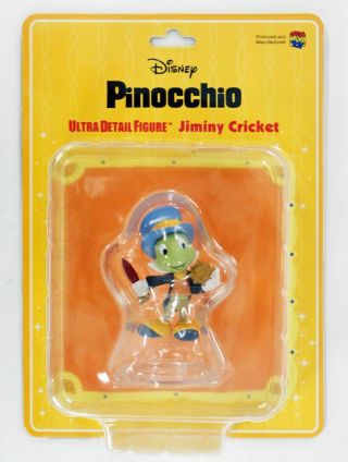 Medicom Udf - 355 Ultra Detail Figure Jiminy Cricket (disney Pinocchio)