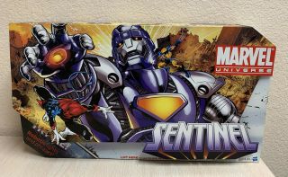 Marvel Universe 16 Inch Electronic Sentinel With 3.  75 " Wolverine Hasbro Mib