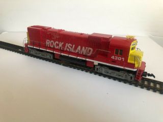 Tyco Ho Scale Alco 4301 Diesel Locomotive Rock Island And Runs