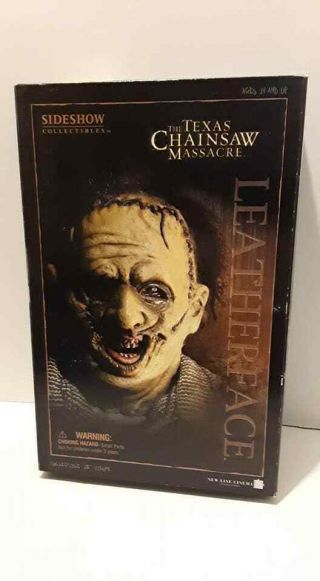 2004 Sideshow 1/6 Leatherface Figure The Texas Chainsaw Massacre Remake Rare
