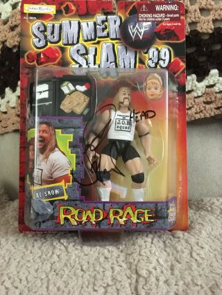 Wwf 1999 Summer Slam Road Rage Al Snow Action Figure &