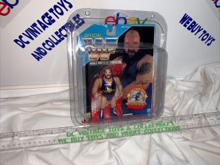 Earthquake Hasbro Series 3 Blue Card Wwf Wrestling Figure Moc Vintage