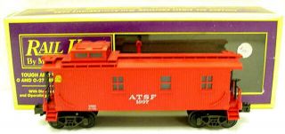 Mth 30 - 7703 At&sf Wood - Sided Caboose Ln/box