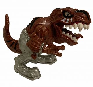1996 Mattel Extreme Dinosaurs T - Bone T - Rex Tyrannosaurus Action Figure