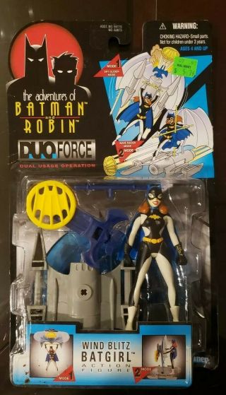 The Adventures Of Batman And Robin Duo Force Wind Blitz Batgirl Kenner S191 - 14
