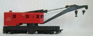 Athearn Ho Union Pacific 200 Ton Wreck Crane - Red Bucyrus Erie