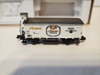 N Scale Arnold Rapido 4278 Pilsner Beer Wagon Made In West Germany -