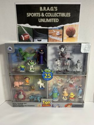 Disney Pixar Toy Story Mega Figurine Set - 25th Anniversary