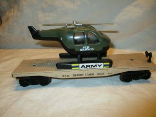 K - Line O Scale Army Desert Storm 6644 With Helicopter