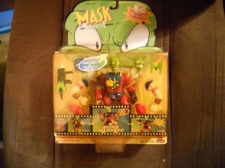 Vintage 1997 The Mask Animated Series " Movie Madness " Robot Man Galatic Commando