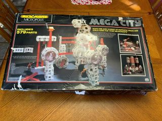 Vintage Micronauts - Mega City,  Box,  Instructions And Complete
