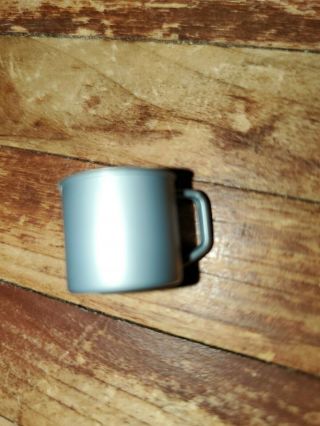 Silver Plastic Cups (civil War Tin Cup) Accessory For 12 " Action Figure1:6 Scale
