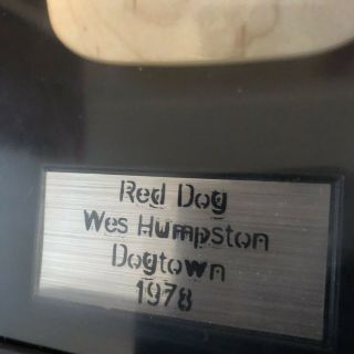 TECH DECK 10 inch Skateboard 1978 RED DOG DOGTOWN WES HUMPSTON 2