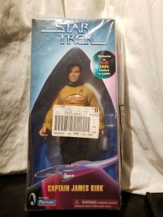 Star Trek Captain James Kirk Kb Toys Exclusive Ltd 5000 Action Figure 1999