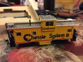 Vintage Ho " Chesapeake & Ohio - Chessie System " C&o 3465 Freight Train Caboose