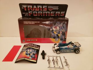 Autobot Spy Mirage - 1984 Vintage Hasbro G1 Transformers / Instruction