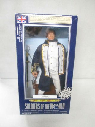 1998 Soldiers Of The World Revolutionary War Captain 1/7