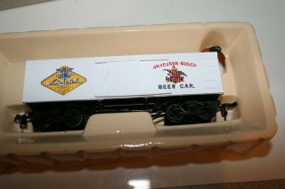 Michelob Anheuser Bush Beer Car Ho Scale Bachmann Old Time Box Car