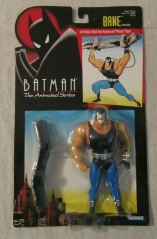 1994 Kenner Batman: The Animated Series Bane 5in Figure W/body Slam Arm Nip